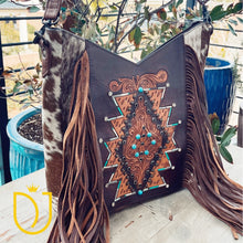 Load image into Gallery viewer, Cold Springs Western Leather Crossbody Purse
