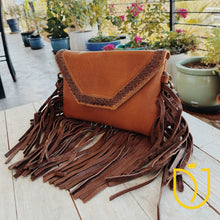 Load image into Gallery viewer, Saguaro Shine Leather Shoulder Bag
