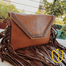 Load image into Gallery viewer, Saguaro Shine Leather Shoulder Bag
