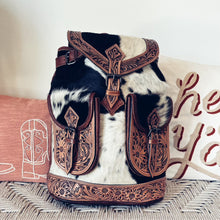 Load image into Gallery viewer, The Highlands Western Leather Backpack
