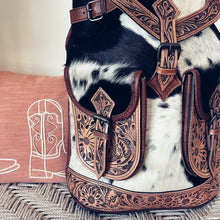 Load image into Gallery viewer, The Highlands Western Leather Backpack
