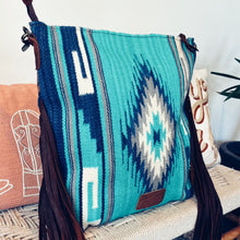 Load image into Gallery viewer, Desert Diamond Western Leather Crossbody Purse
