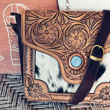 Load image into Gallery viewer, Telluride Western Leather Crossbody Purse
