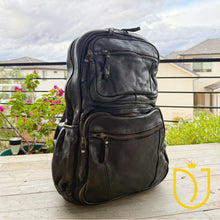 Load image into Gallery viewer, Roma Italian Leather Backpack
