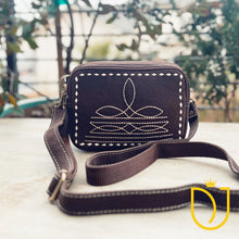 Load image into Gallery viewer, The Pearl Suede Leather Crossbody Purse
