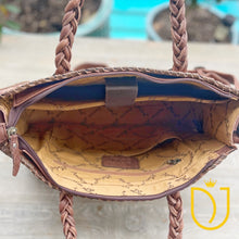 Load image into Gallery viewer, Whispering Pines Hand Tooled Leather Purse
