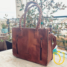 Load image into Gallery viewer, Whispering Pines Hand Tooled Leather Purse
