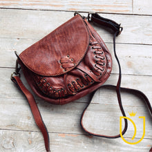 Load image into Gallery viewer, Vittoria Italian Leather Crossbody Purse

