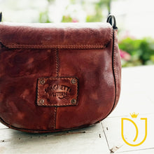 Load image into Gallery viewer, Vittoria Italian Leather Crossbody Purse
