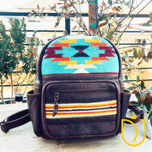 Load image into Gallery viewer, Devils River Western Leather Backpack
