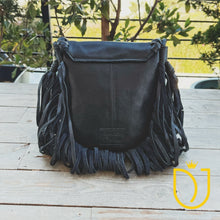 Load image into Gallery viewer, Moonlit Sage Leather Crossbody Purse
