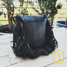 Load image into Gallery viewer, Moonlit Sage Leather Crossbody Purse
