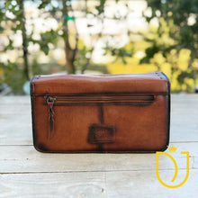 Load image into Gallery viewer, Badlands Western Leather Crossbody Purse
