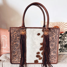 Load image into Gallery viewer, Spring Branch Western Leather Tote Bag
