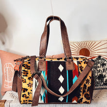 Load image into Gallery viewer, Cumberland Western Leather Weekender Duffel Bag
