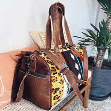 Load image into Gallery viewer, Cumberland Western Leather Weekender Duffel Bag
