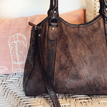 Load image into Gallery viewer, Grand Terrace Vintage Leather Crossbody Purse
