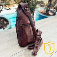 Load image into Gallery viewer, Florence Italian Leather Sling Bag

