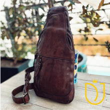 Load image into Gallery viewer, Florence Italian Leather Sling Bag
