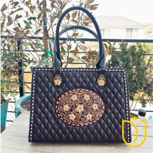 Load image into Gallery viewer, EverGrace Hand Tooled Leather Shoulder Bag
