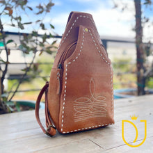 Load image into Gallery viewer, Bygone Beauty Leather Sling Bag

