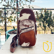 Load image into Gallery viewer, Seven Pines Western Leather Sling Bag
