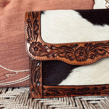 Load image into Gallery viewer, Allen Farm Western Leather Crossbody Purse
