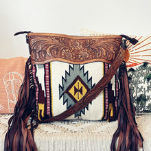 Load image into Gallery viewer, Joshua Tree Western Leather Crossbody Purse
