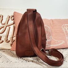 Load image into Gallery viewer, Bear Lake Hand Tooled Leather Sling Bag
