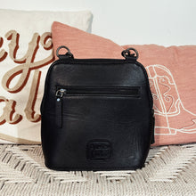 Load image into Gallery viewer, Rainier Hand Tooled Leather Crossbody Purse

