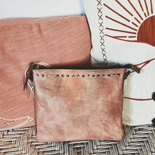 Load image into Gallery viewer, The Kincaid Red Brown Vintage Leather Crossbody Purse
