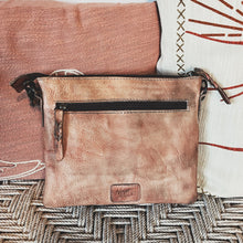 Load image into Gallery viewer, The Kincaid Red Brown Vintage Leather Crossbody Purse
