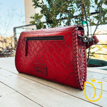 Load image into Gallery viewer, Sweetwater Hand Tooled Leather Crossbody Purse
