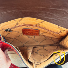 Load image into Gallery viewer, Sweetwater Hand Tooled Leather Crossbody Purse
