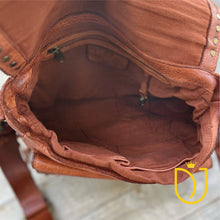 Load image into Gallery viewer, Valley of Fire Italian Leather Crossbody Purse
