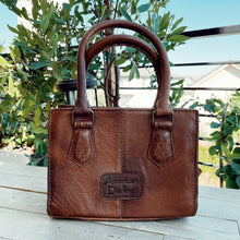 Load image into Gallery viewer, Melba Hand Tooled Leather Tote Bag
