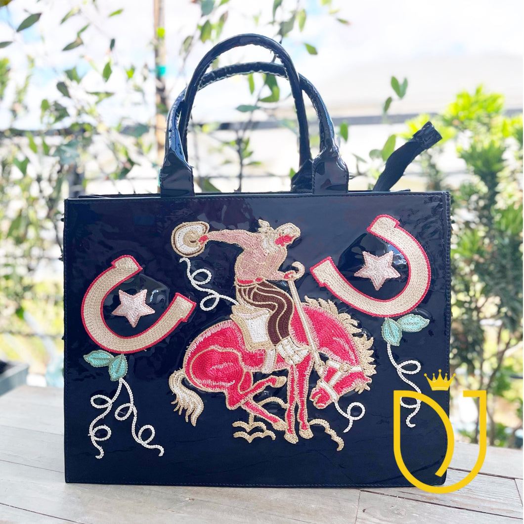 Bristol Belle Patent Leather Purse