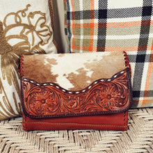 Load image into Gallery viewer, Gulf Park Western Leather Crossbody Purse
