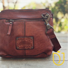 Load image into Gallery viewer, Calabria Italian Leather Crossbody Purse
