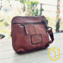 Load image into Gallery viewer, Calabria Italian Leather Crossbody Purse
