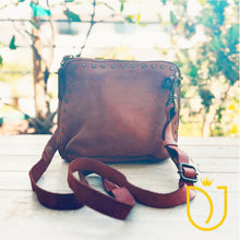 Load image into Gallery viewer, Calabria Italian Leather Crossbody Purse
