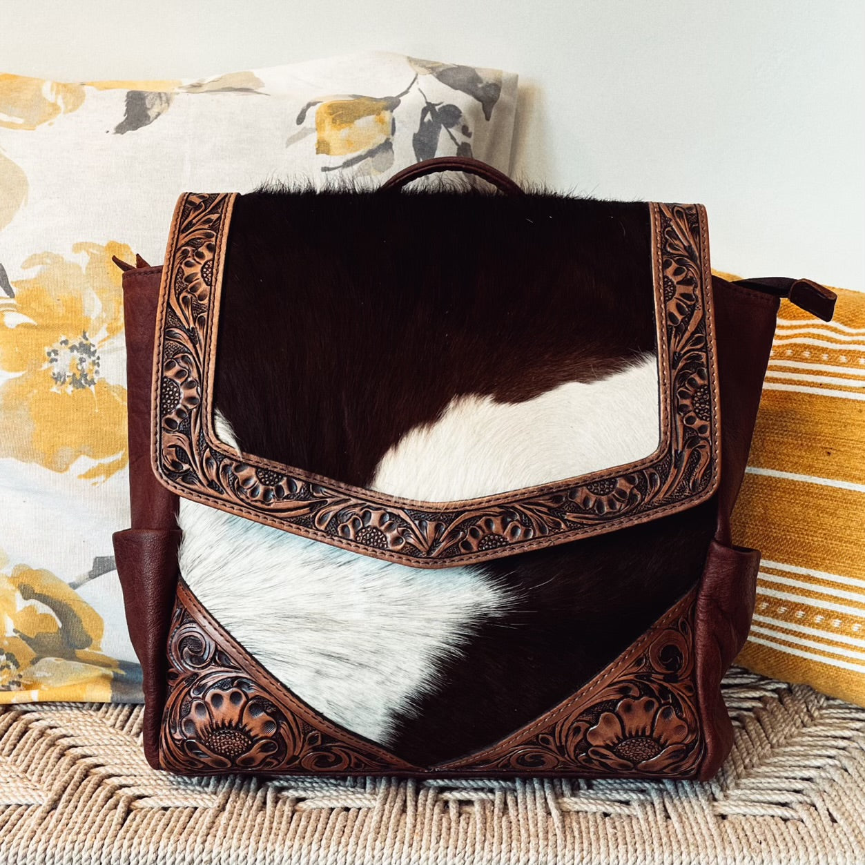 Longfellow Ranch Western Leather Backpack - Shop Dodi Jo's