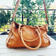 Load image into Gallery viewer, Standing Rock Leather Crossbody Purse
