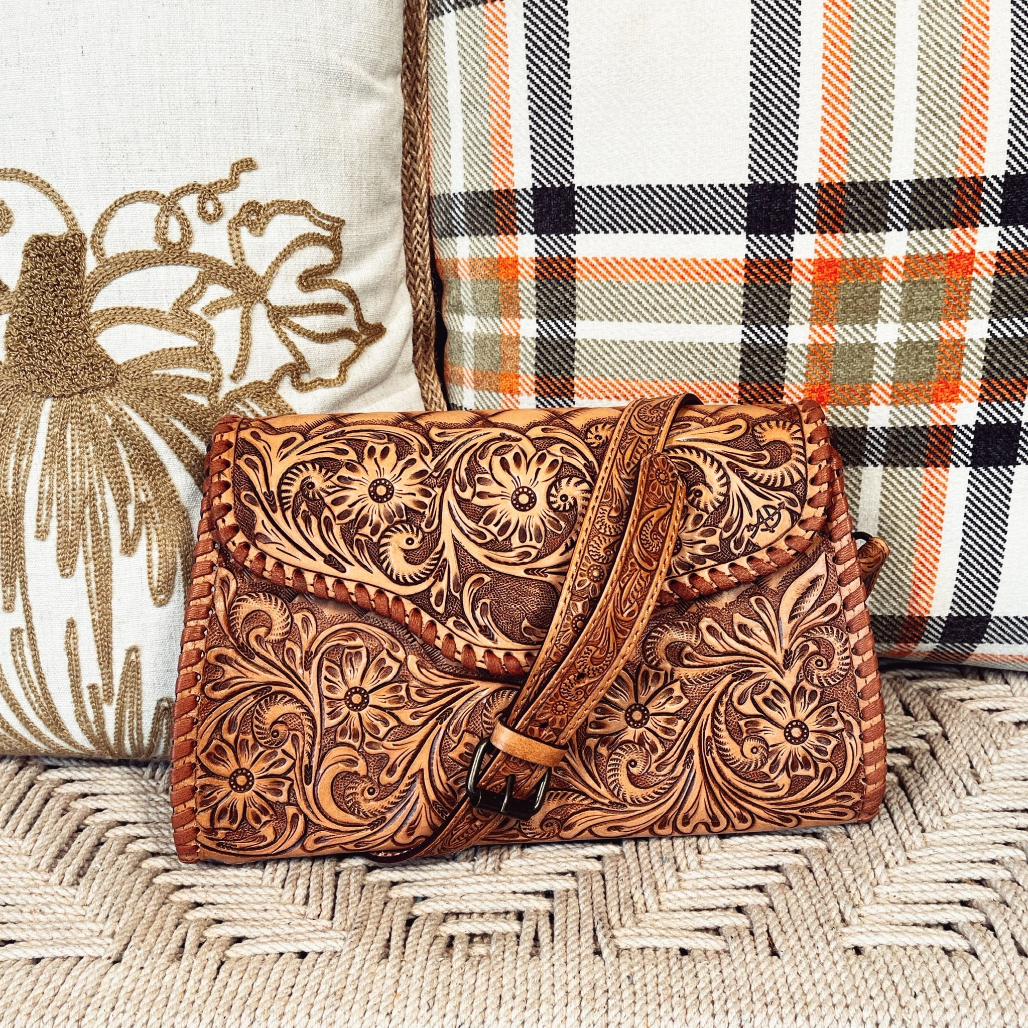 American Darling Small Leather Crossbody Purses - Dodi Jo's