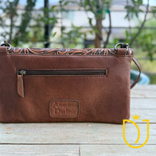 Load image into Gallery viewer, Manhattan Western Leather Crossbody Purse
