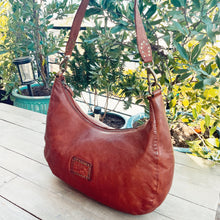 Load image into Gallery viewer, Capri Italian Leather Hobo Bag
