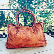 Load image into Gallery viewer, City Slicker Western Leather Backpack
