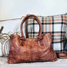 Load image into Gallery viewer, McKenzie Landing Leather Crossbody Purse
