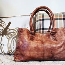 Load image into Gallery viewer, McKenzie Landing Leather Crossbody Purse

