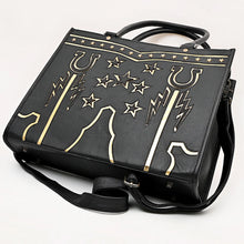 Load image into Gallery viewer, Horseshoe Western Leather Shoulder Bag
